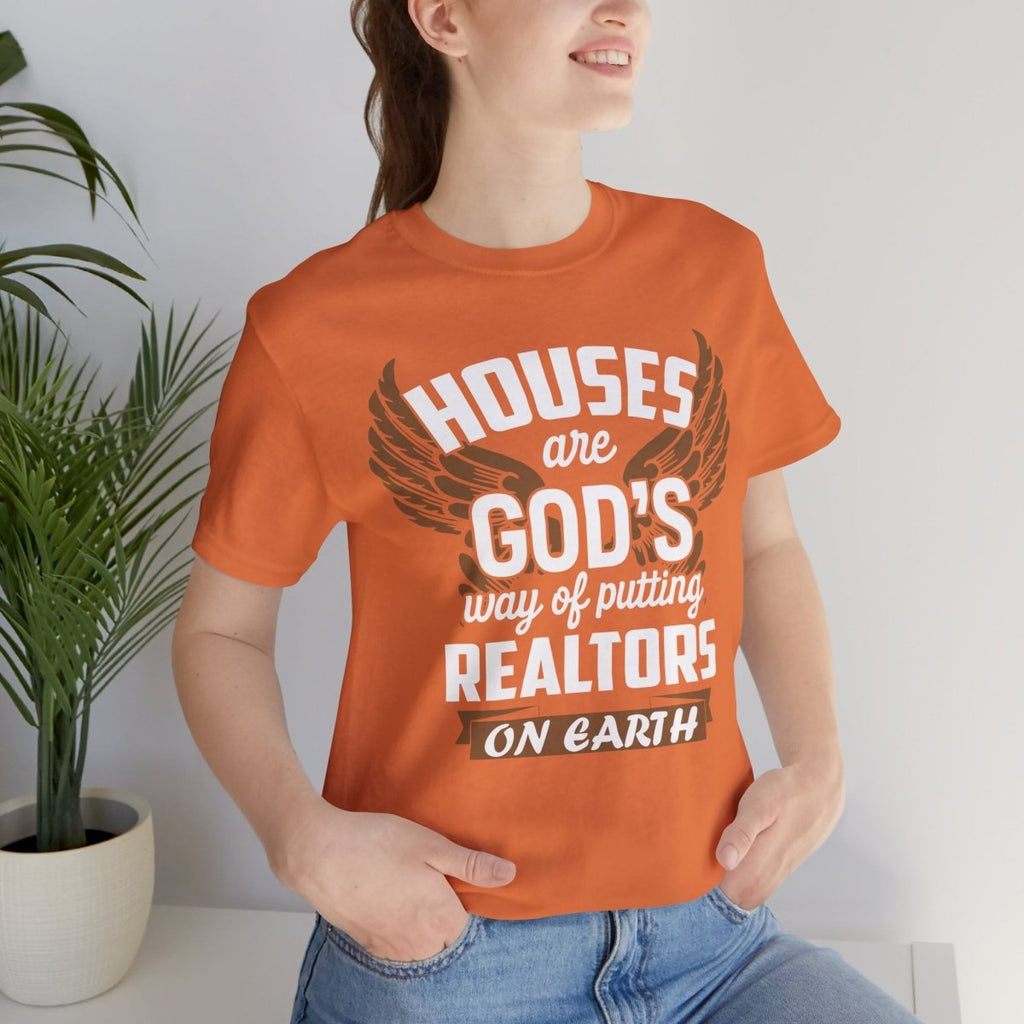 God Delivered Realtors - T-Shirt | ShirtyAgents