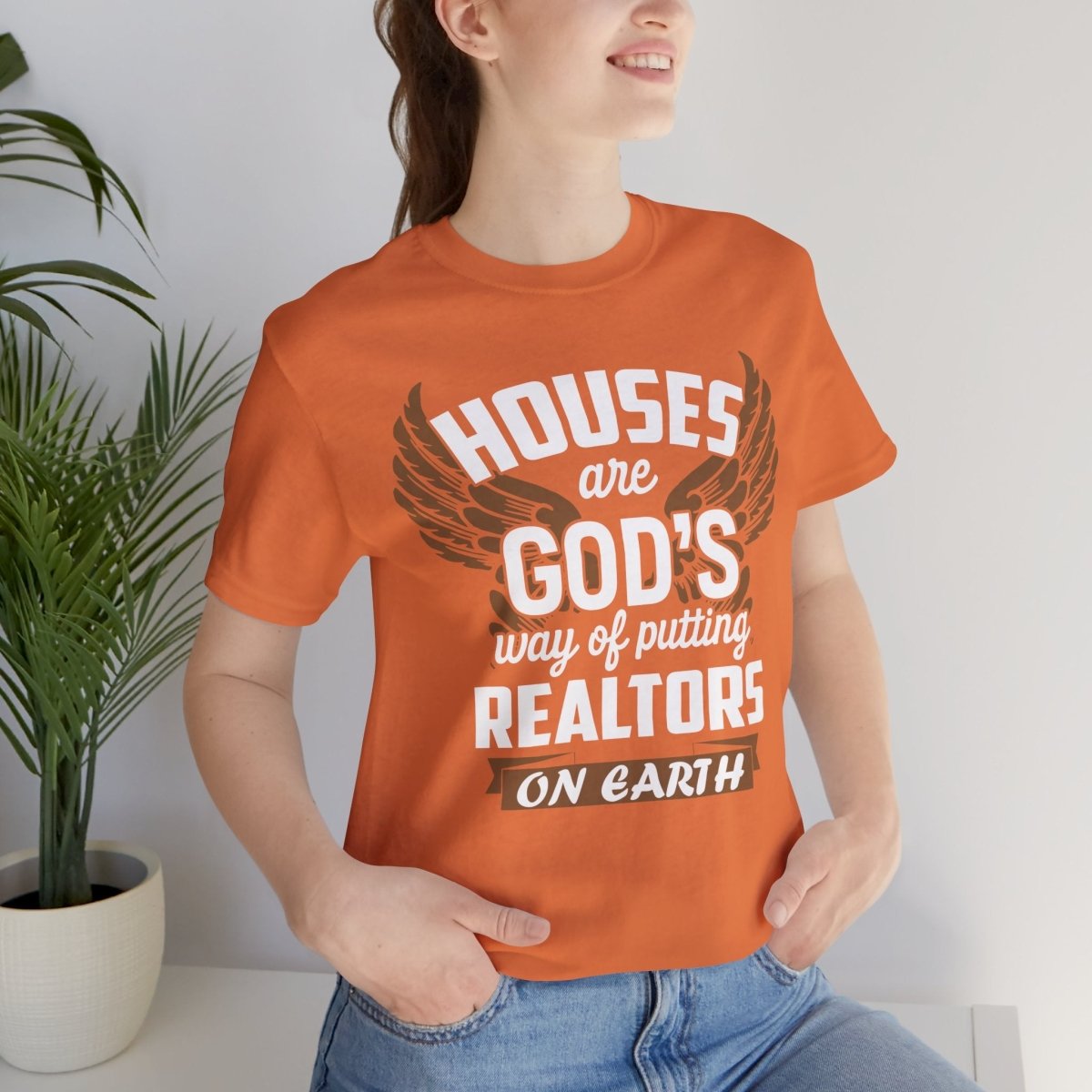 God Delivered Realtors - T-Shirt | ShirtyAgents
