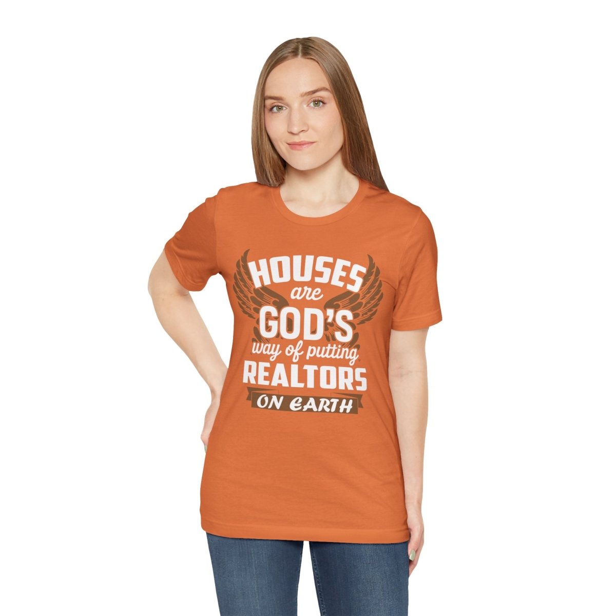 God Delivered Realtors - T-Shirt | ShirtyAgents