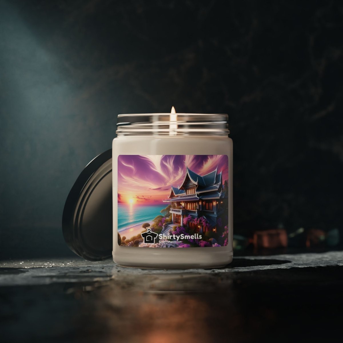 Hand - Poured Home Aromas Candle - Home Decor | ShirtyAgents