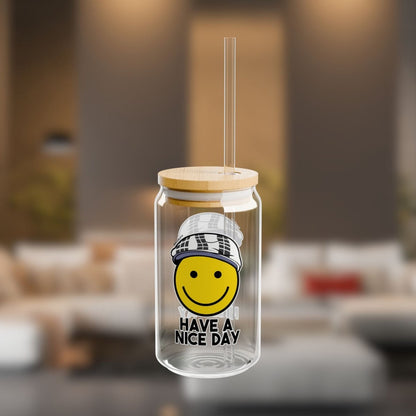 Have A Nice Day Sipper Glass | @ianofAustin - Mug | ShirtyAgents
