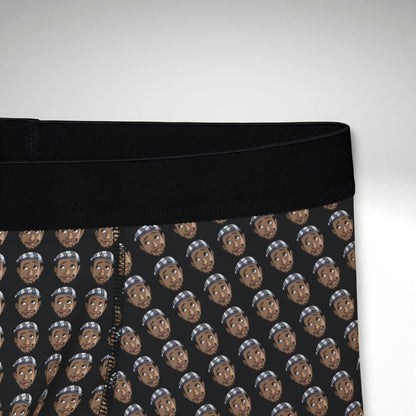 Head Logo Boxers | @ianofAustin - All Over Prints | ShirtyAgents