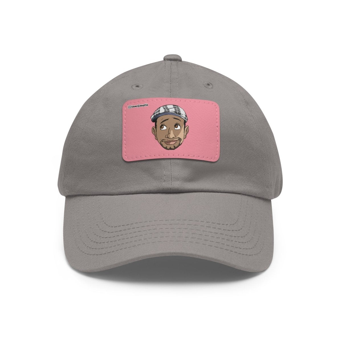 Head Logo Hat with Leather Patch | @ianofAustin - Hats | ShirtyAgents