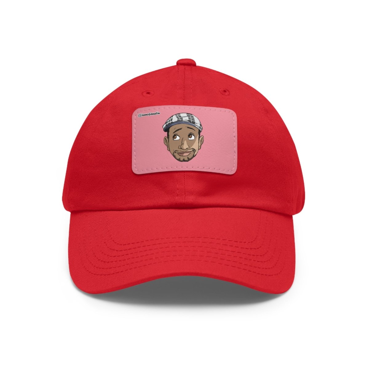 Head Logo Hat with Leather Patch | @ianofAustin - Hats | ShirtyAgents