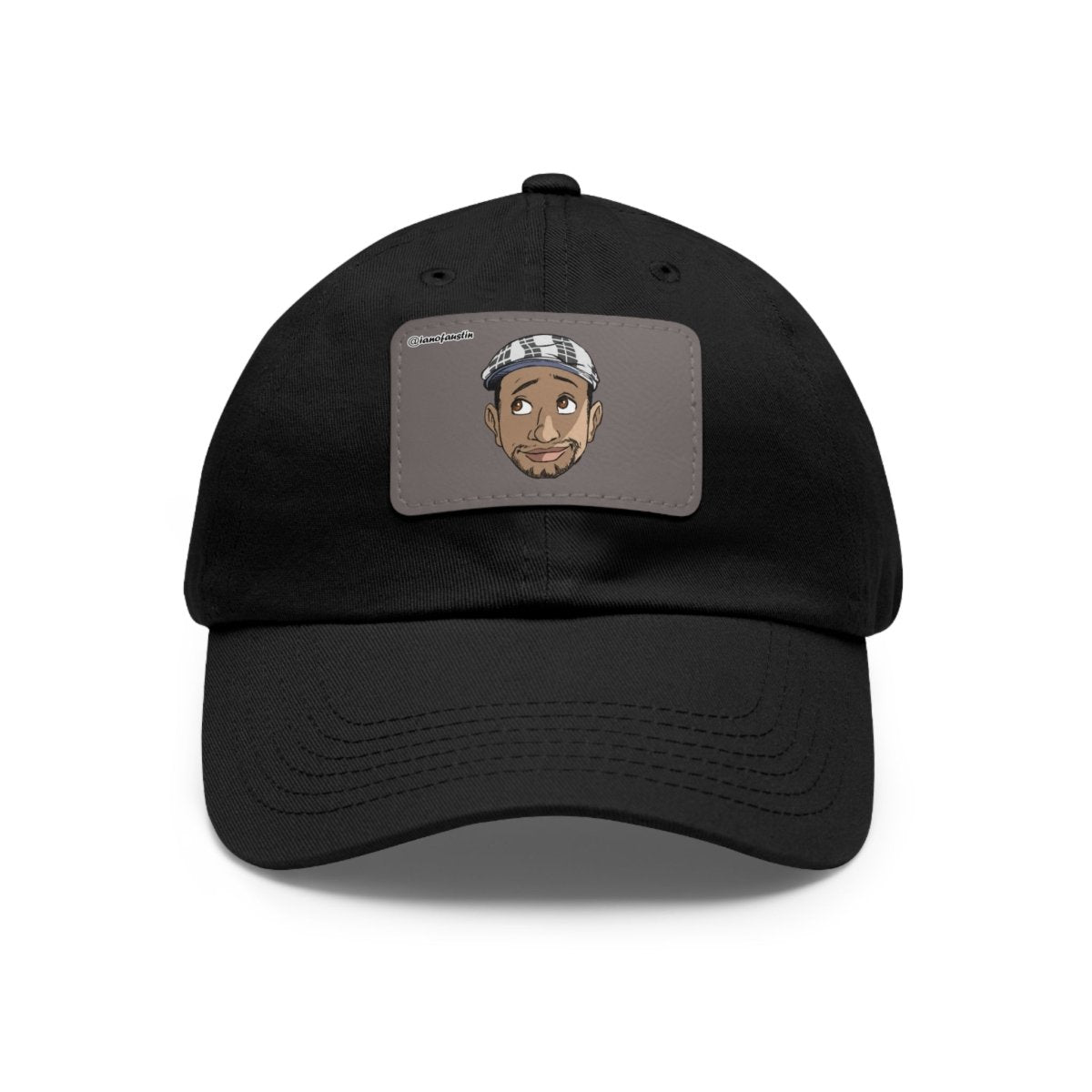 Head Logo Hat with Leather Patch | @ianofAustin - Hats | ShirtyAgents