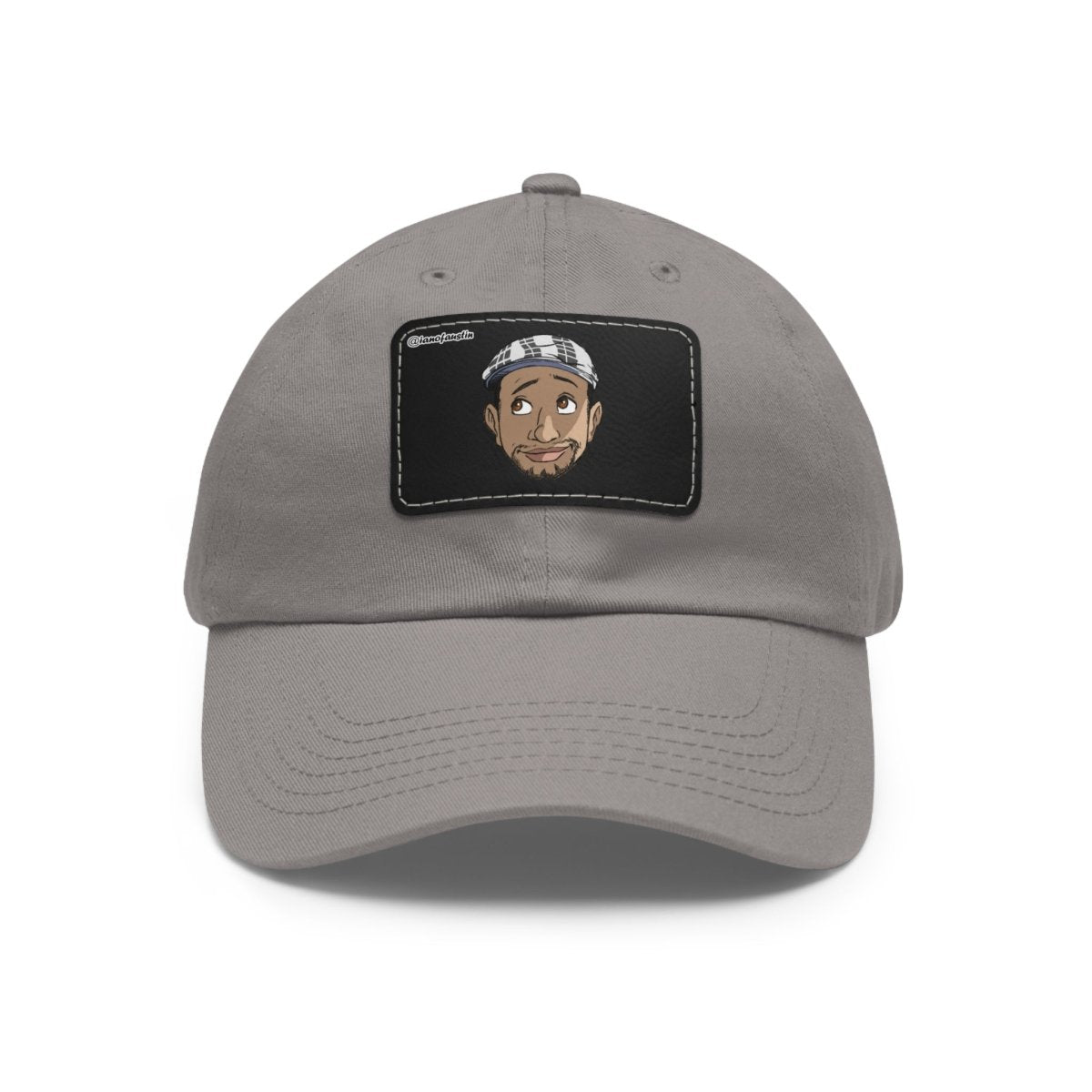 Head Logo Hat with Leather Patch | @ianofAustin - Hats | ShirtyAgents
