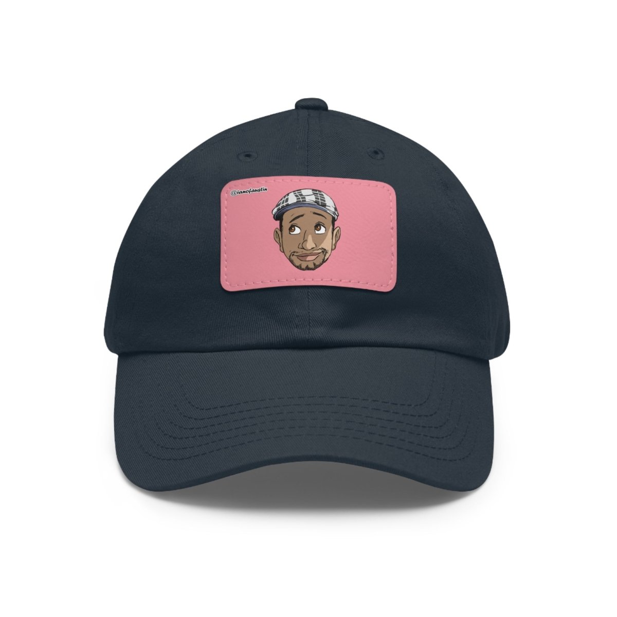 Head Logo Hat with Leather Patch | @ianofAustin - Hats | ShirtyAgents