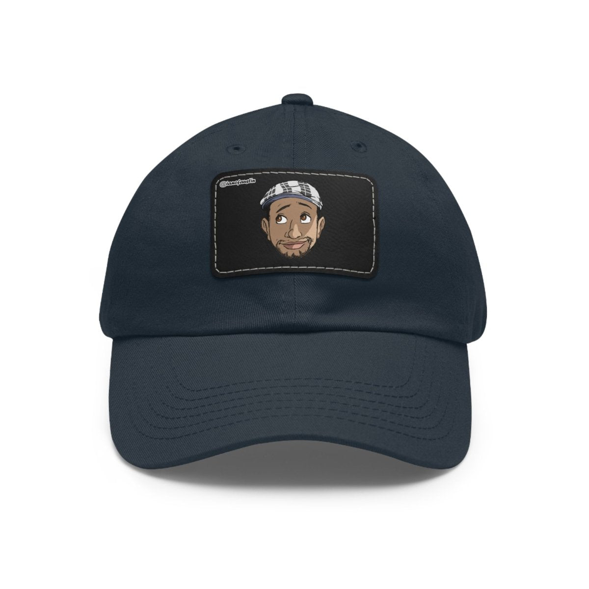 Head Logo Hat with Leather Patch | @ianofAustin - Hats | ShirtyAgents