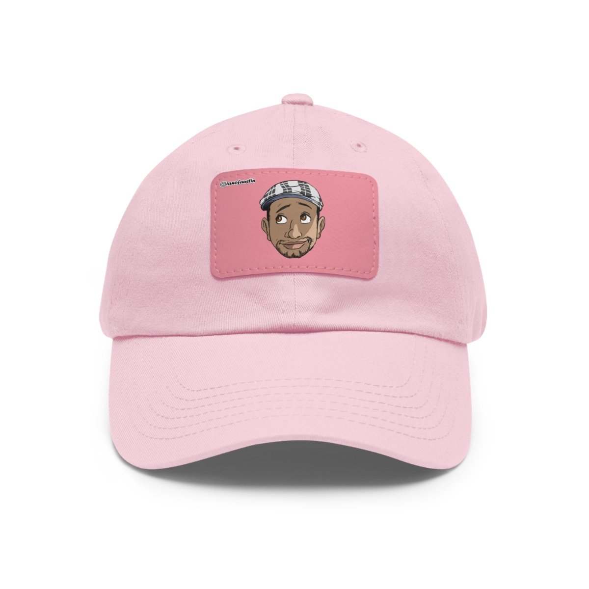 Head Logo Hat with Leather Patch | @ianofAustin - Hats | ShirtyAgents