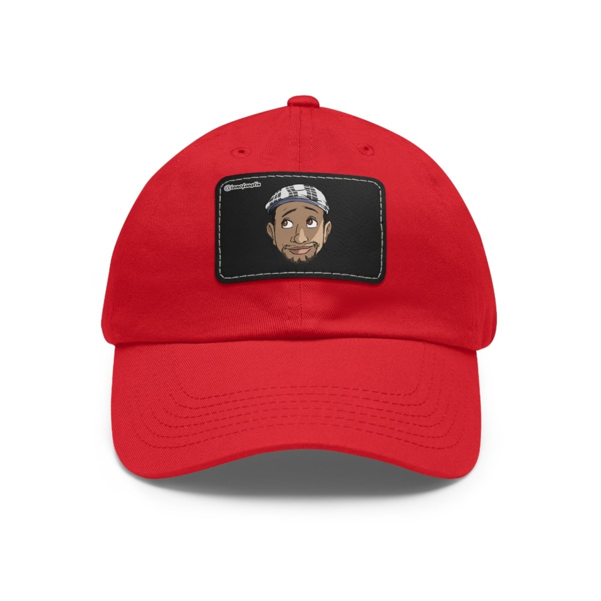 Head Logo Hat with Leather Patch | @ianofAustin - Hats | ShirtyAgents