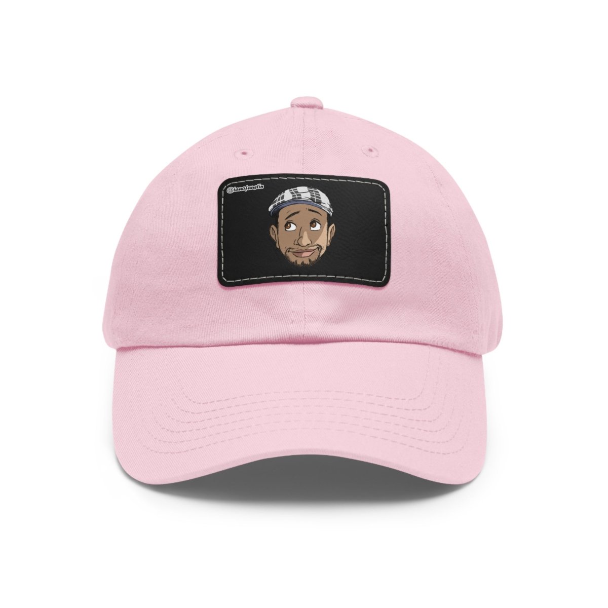 Head Logo Hat with Leather Patch | @ianofAustin - Hats | ShirtyAgents