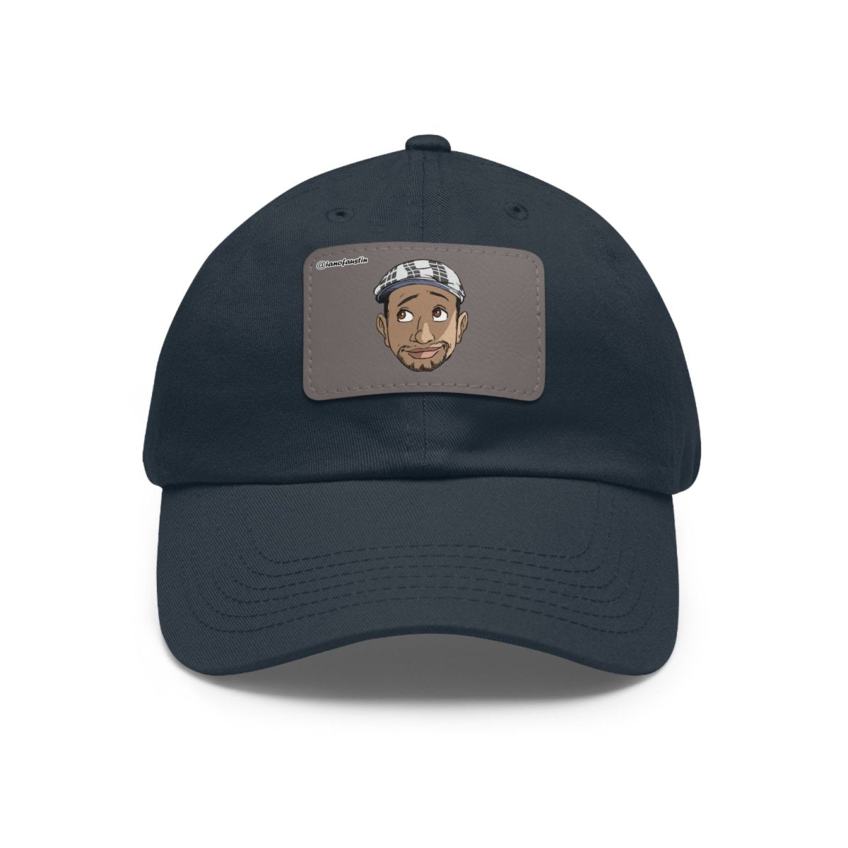 Head Logo Hat with Leather Patch | @ianofAustin - Hats | ShirtyAgents