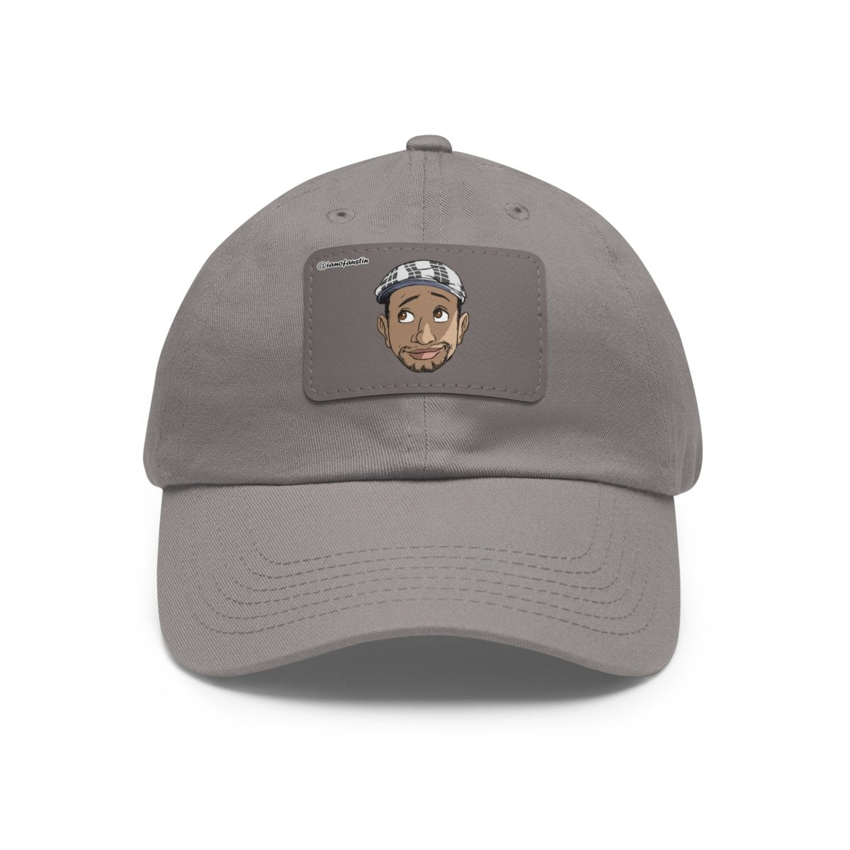 Head Logo Hat with Leather Patch | @ianofAustin - Hats | ShirtyAgents