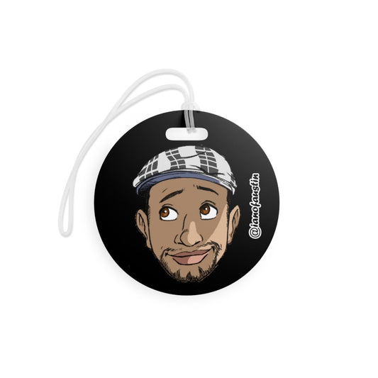 Head Logo Luggage Tag #ianofaustin - Accessories | ShirtyAgents