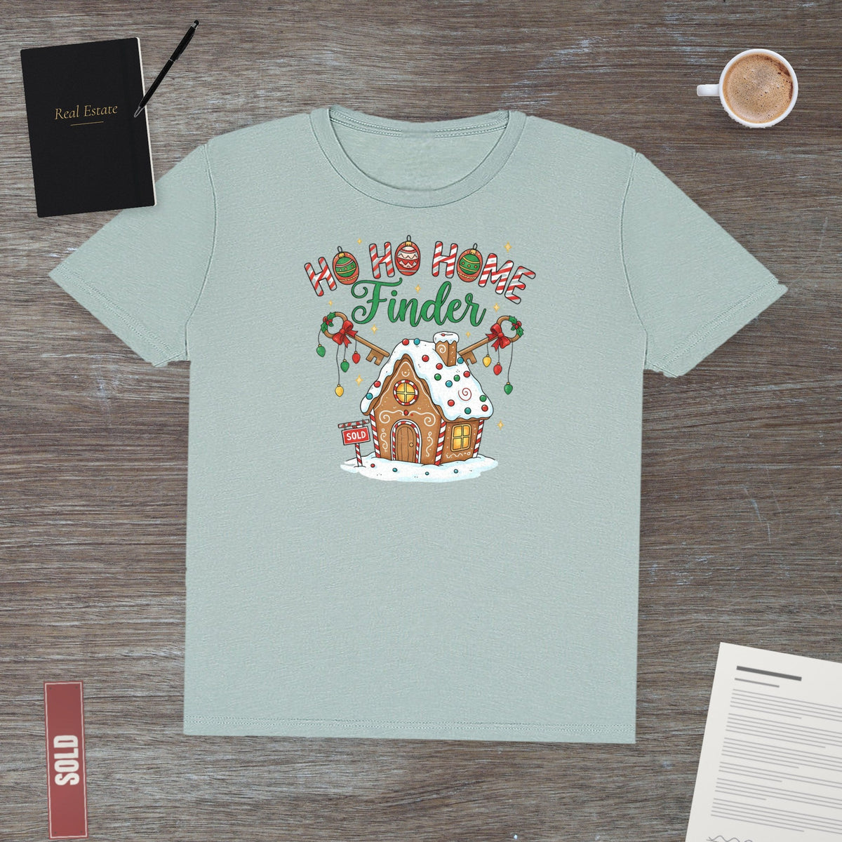 Ho Ho Home Finder | Classic Tee - T-Shirt | ShirtyAgents