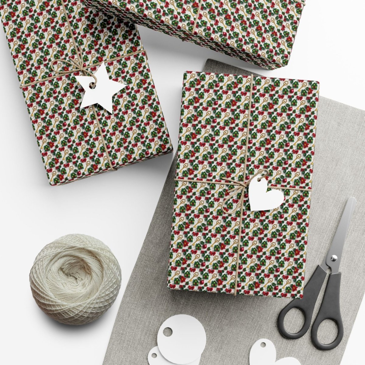 Home for the Holidays Gift Wrap - Home Decor | ShirtyAgents