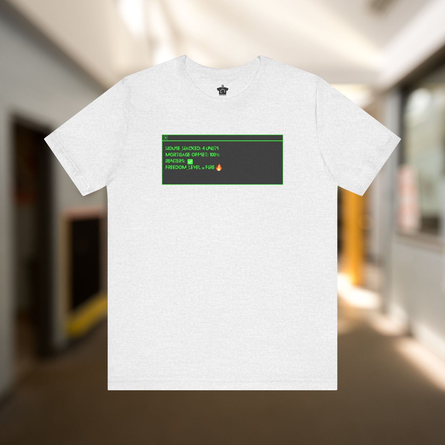 House Hack Equals FIRE T-Shirt - T-Shirt | ShirtyAgents