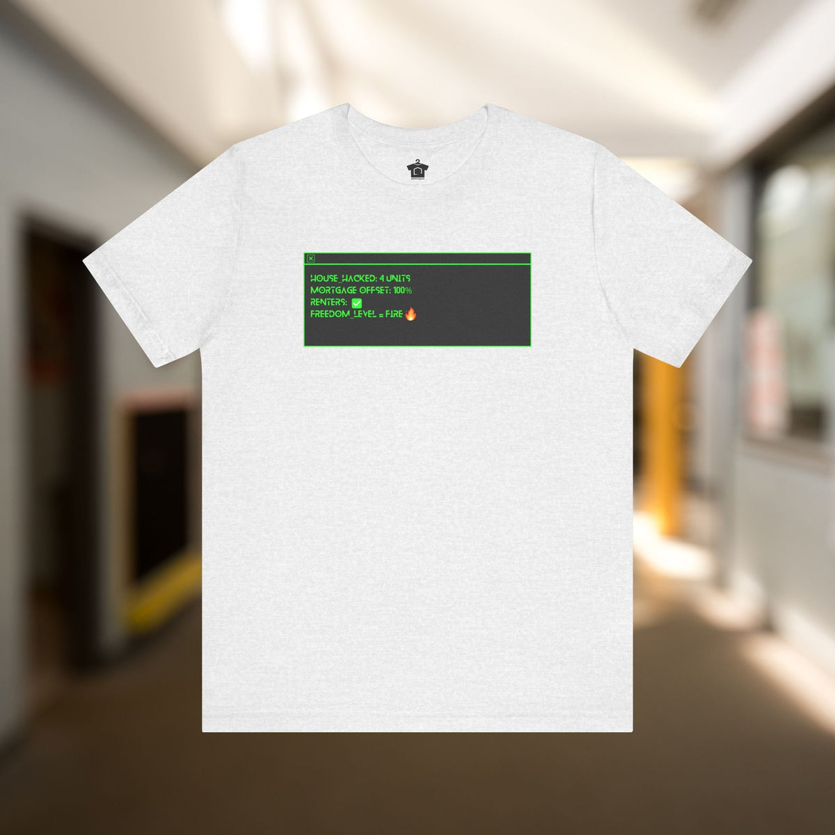 House Hack Equals FIRE T-Shirt - T-Shirt | ShirtyAgents