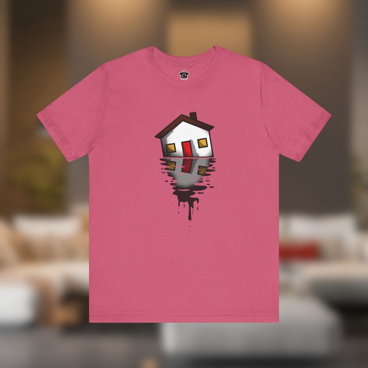 House Melting Over the Horizon T-Shirt - T-Shirt | ShirtyAgents