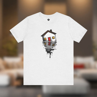 House Melting Over the Horizon T-Shirt - T-Shirt | ShirtyAgents