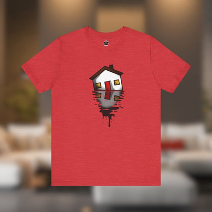 House Melting Over the Horizon T-Shirt - T-Shirt | ShirtyAgents