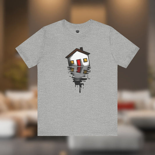 House Melting Over the Horizon T-Shirt - T-Shirt | ShirtyAgents