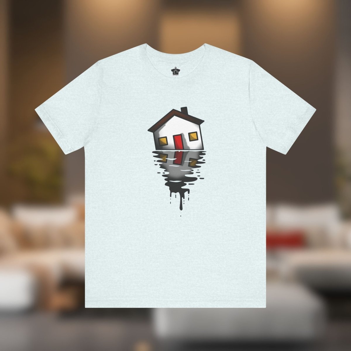 House Melting Over the Horizon T-Shirt - T-Shirt | ShirtyAgents