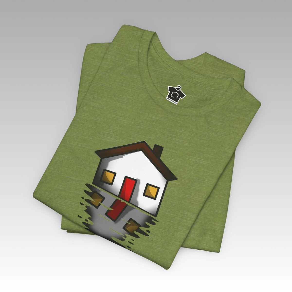 House Melting Over the Horizon T-Shirt - T-Shirt | ShirtyAgents