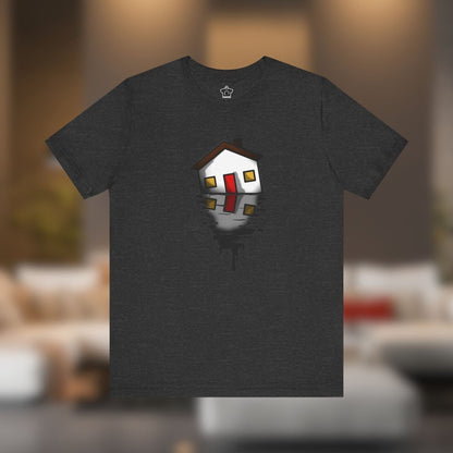 House Melting Over the Horizon T-Shirt - T-Shirt | ShirtyAgents