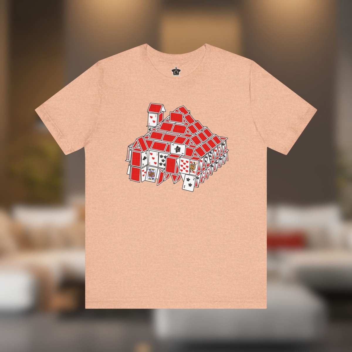 House of Shirty Cards – The Ultimate Real Estate Hustler Tee - T-Shirt | ShirtyAgents