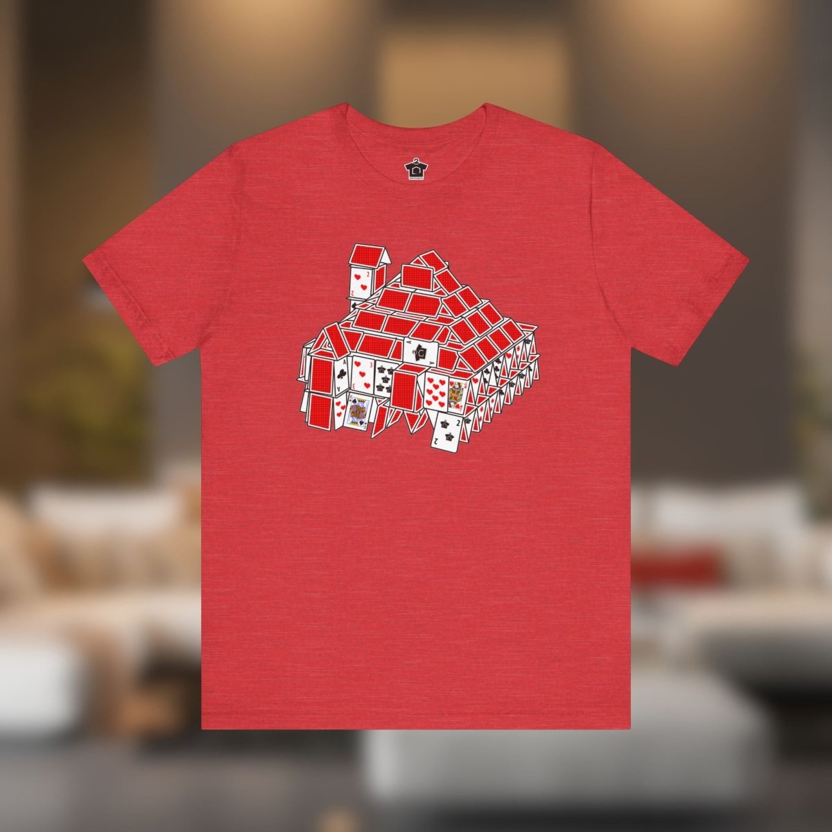 House of Shirty Cards – The Ultimate Real Estate Hustler Tee - T-Shirt | ShirtyAgents