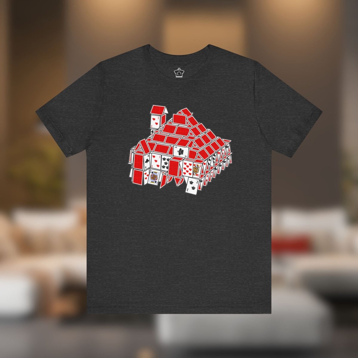 House of Shirty Cards – The Ultimate Real Estate Hustler Tee - T-Shirt | ShirtyAgents