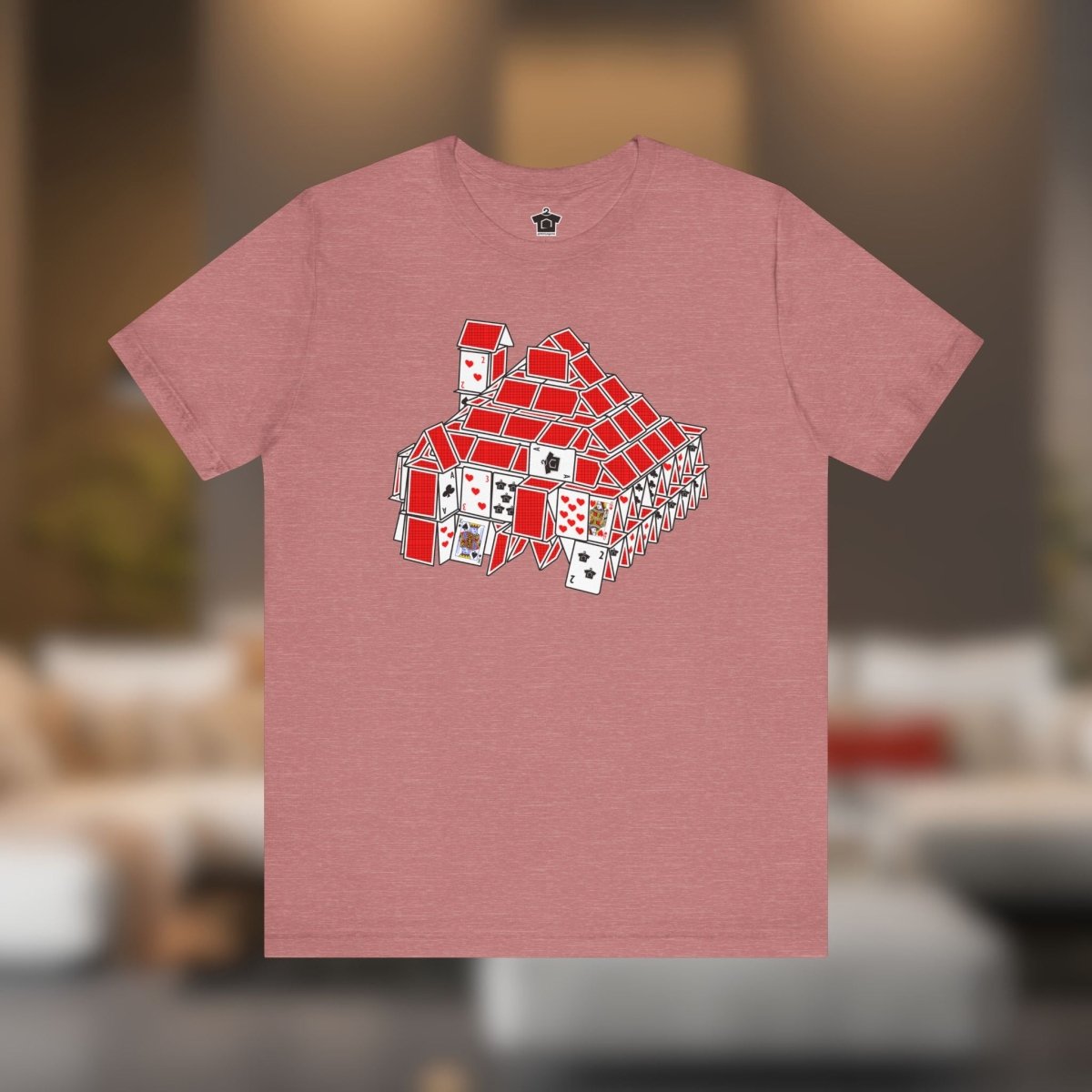 House of Shirty Cards – The Ultimate Real Estate Hustler Tee - T-Shirt | ShirtyAgents