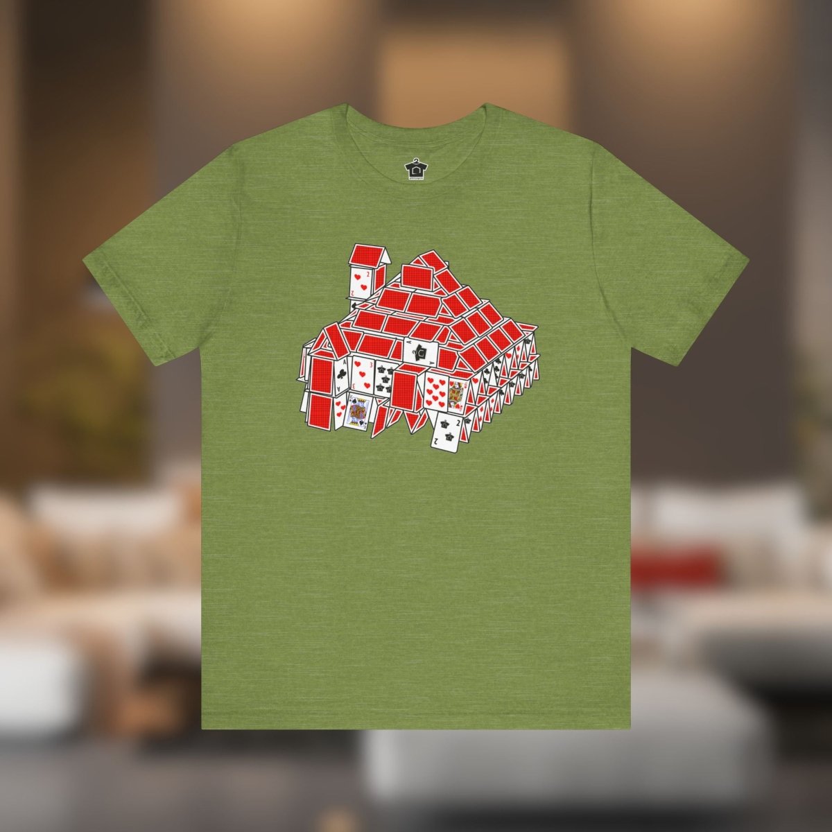 House of Shirty Cards – The Ultimate Real Estate Hustler Tee - T-Shirt | ShirtyAgents