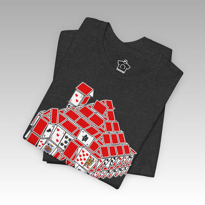 House of Shirty Cards – The Ultimate Real Estate Hustler Tee - T-Shirt | ShirtyAgents