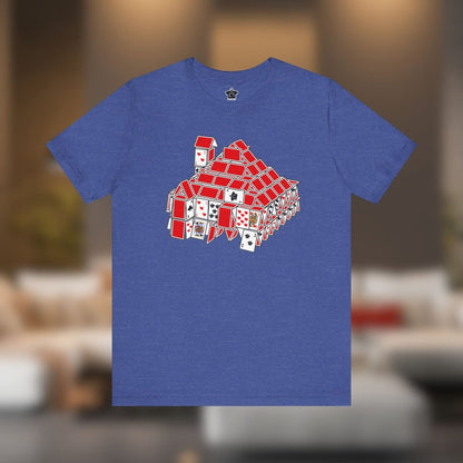 House of Shirty Cards – The Ultimate Real Estate Hustler Tee - T-Shirt | ShirtyAgents
