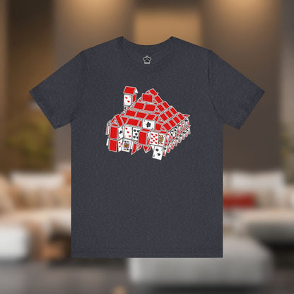 House of Shirty Cards – The Ultimate Real Estate Hustler Tee - T-Shirt | ShirtyAgents