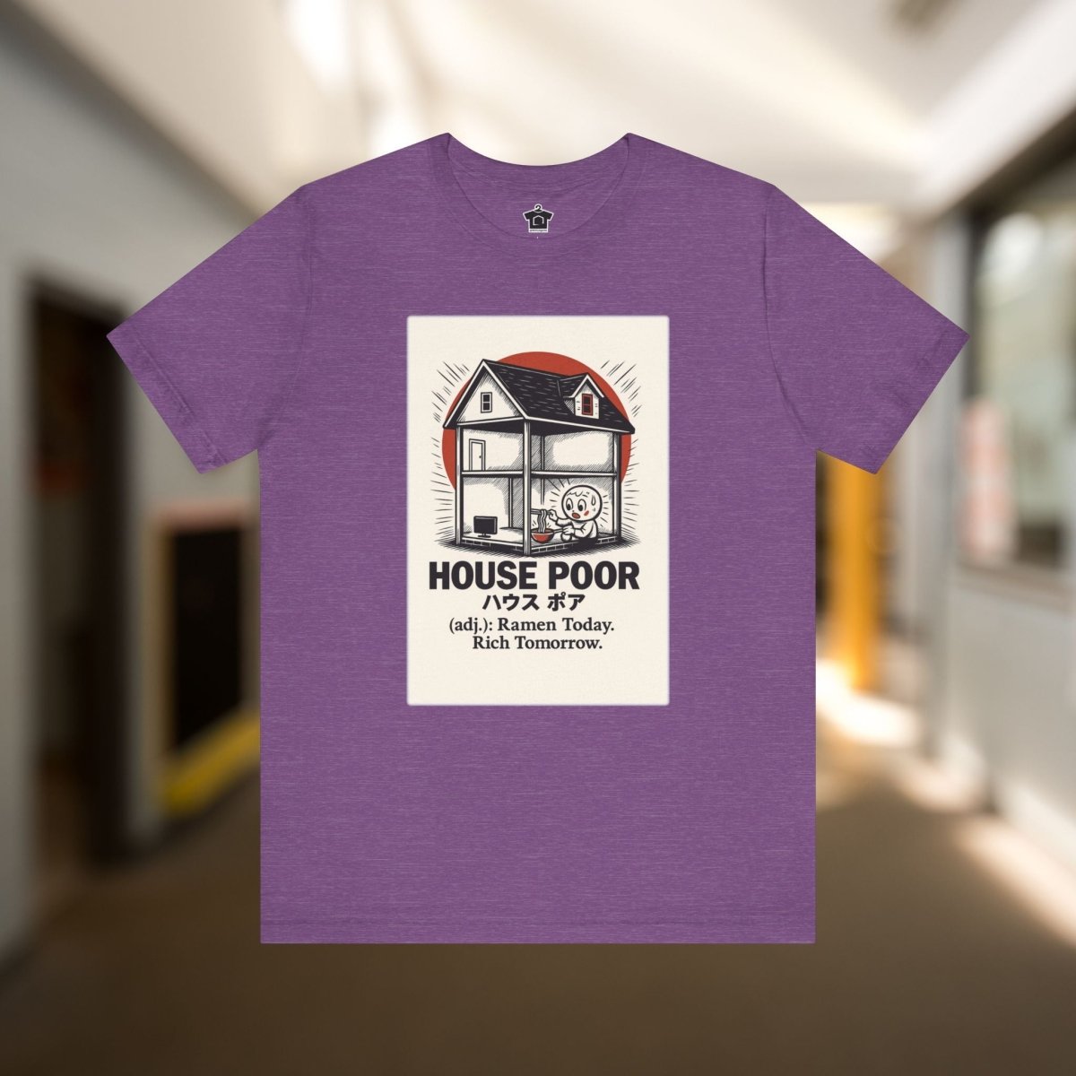 House Poor Ramen Manga T-Shirt - T-Shirt | ShirtyAgents