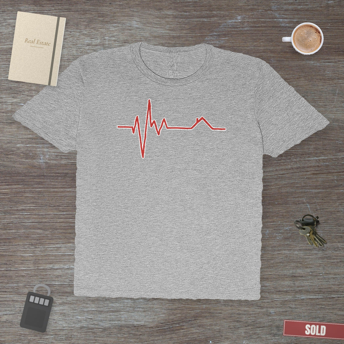 Housebeat Red | Classic Tee - T-Shirt | ShirtyAgents