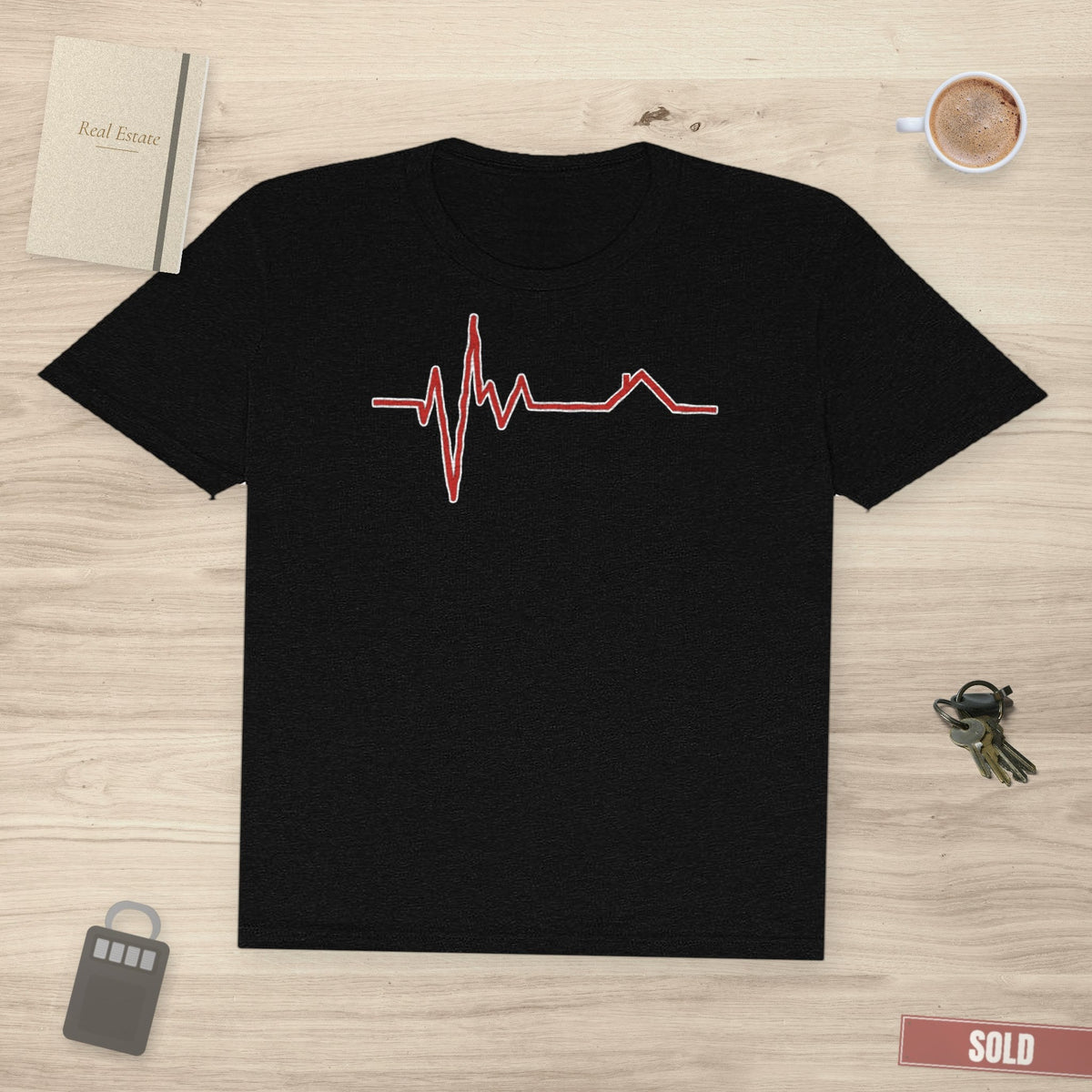 Housebeat Red | Classic Tee - T-Shirt | ShirtyAgents