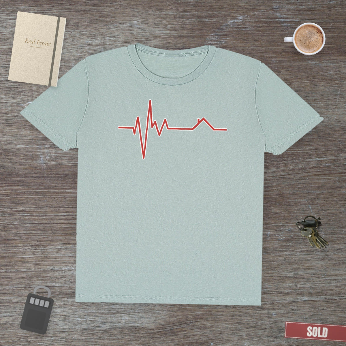 Housebeat Red | Classic Tee - T-Shirt | ShirtyAgents