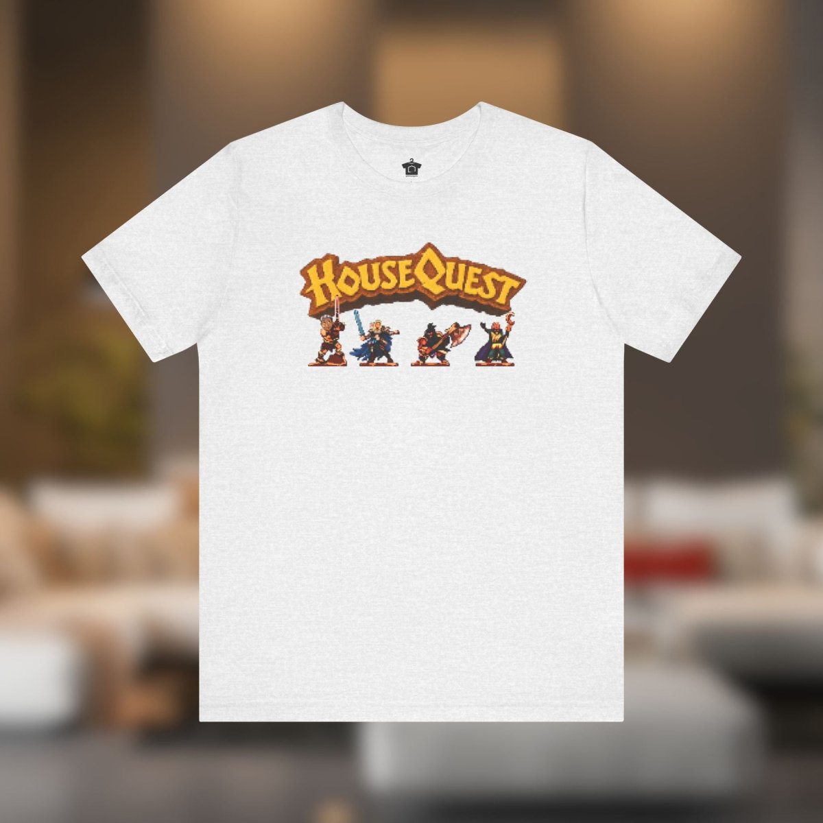 HouseQuest Tshirt Pixel | @ianofAustin - T-Shirt | ShirtyAgents