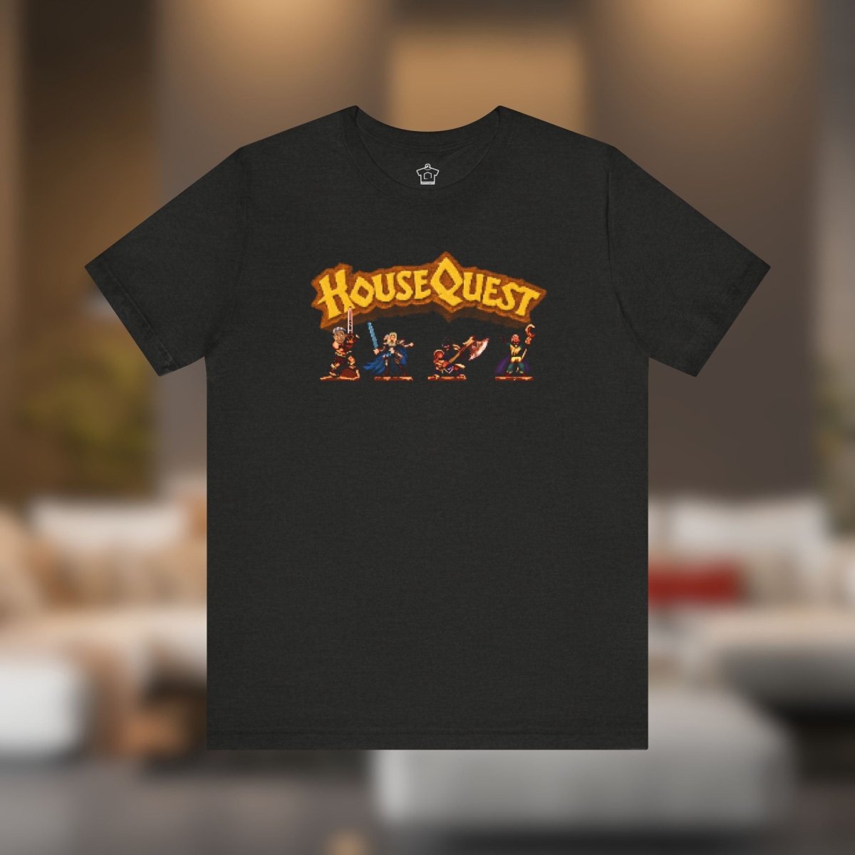 HouseQuest Tshirt Pixel | @ianofAustin - T-Shirt | ShirtyAgents