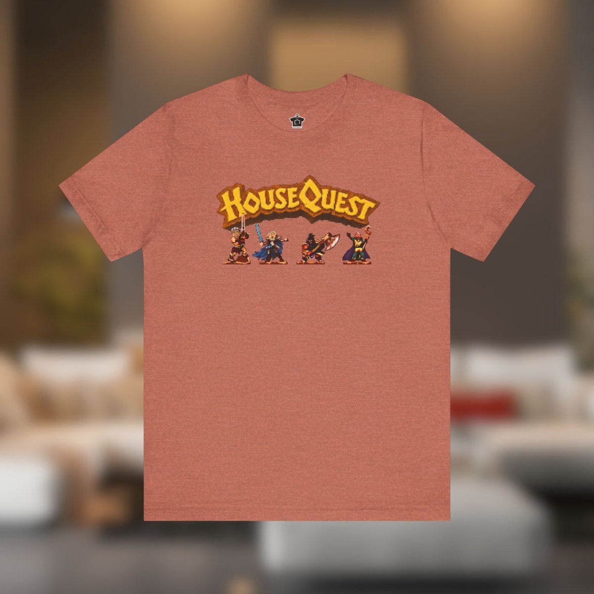 HouseQuest Tshirt Pixel | @ianofAustin - T-Shirt | ShirtyAgents