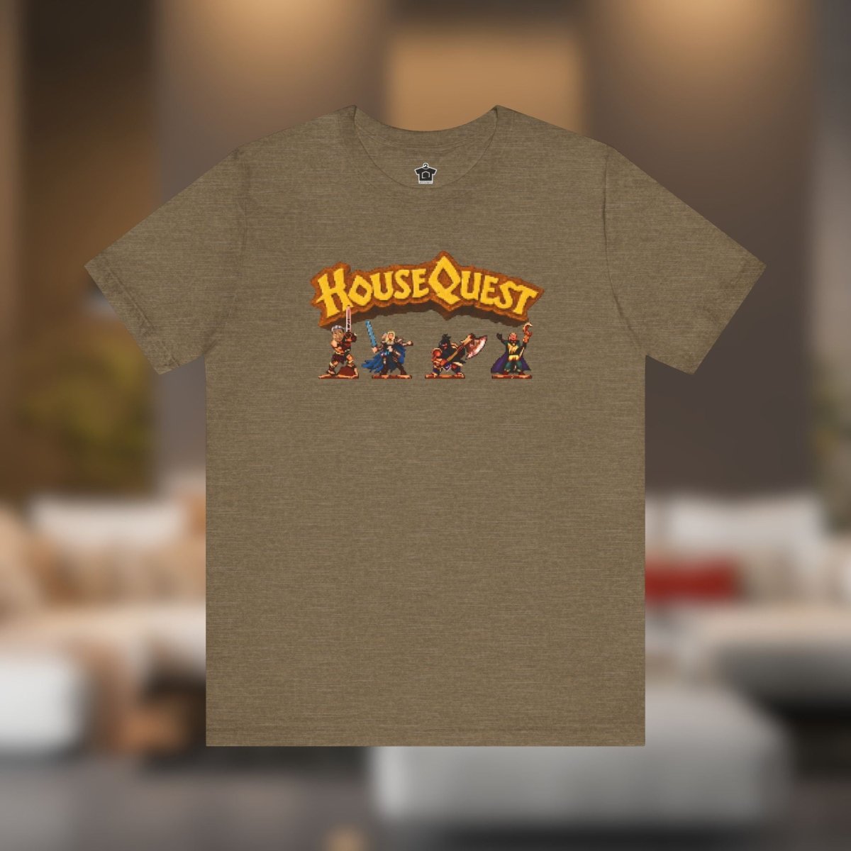HouseQuest Tshirt Pixel | @ianofAustin - T-Shirt | ShirtyAgents