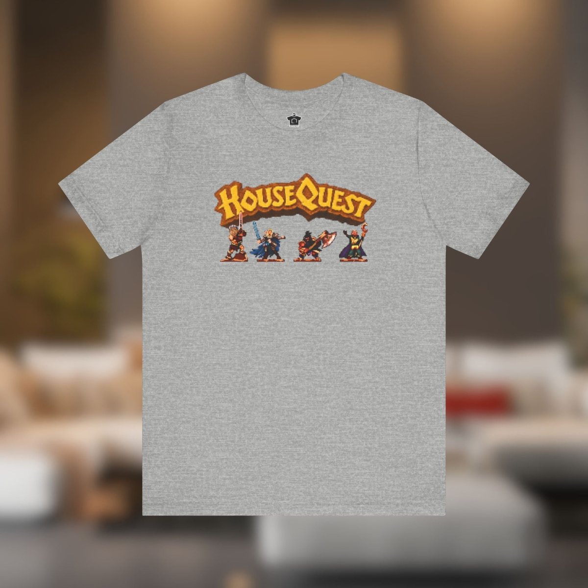 HouseQuest Tshirt Pixel | @ianofAustin - T-Shirt | ShirtyAgents