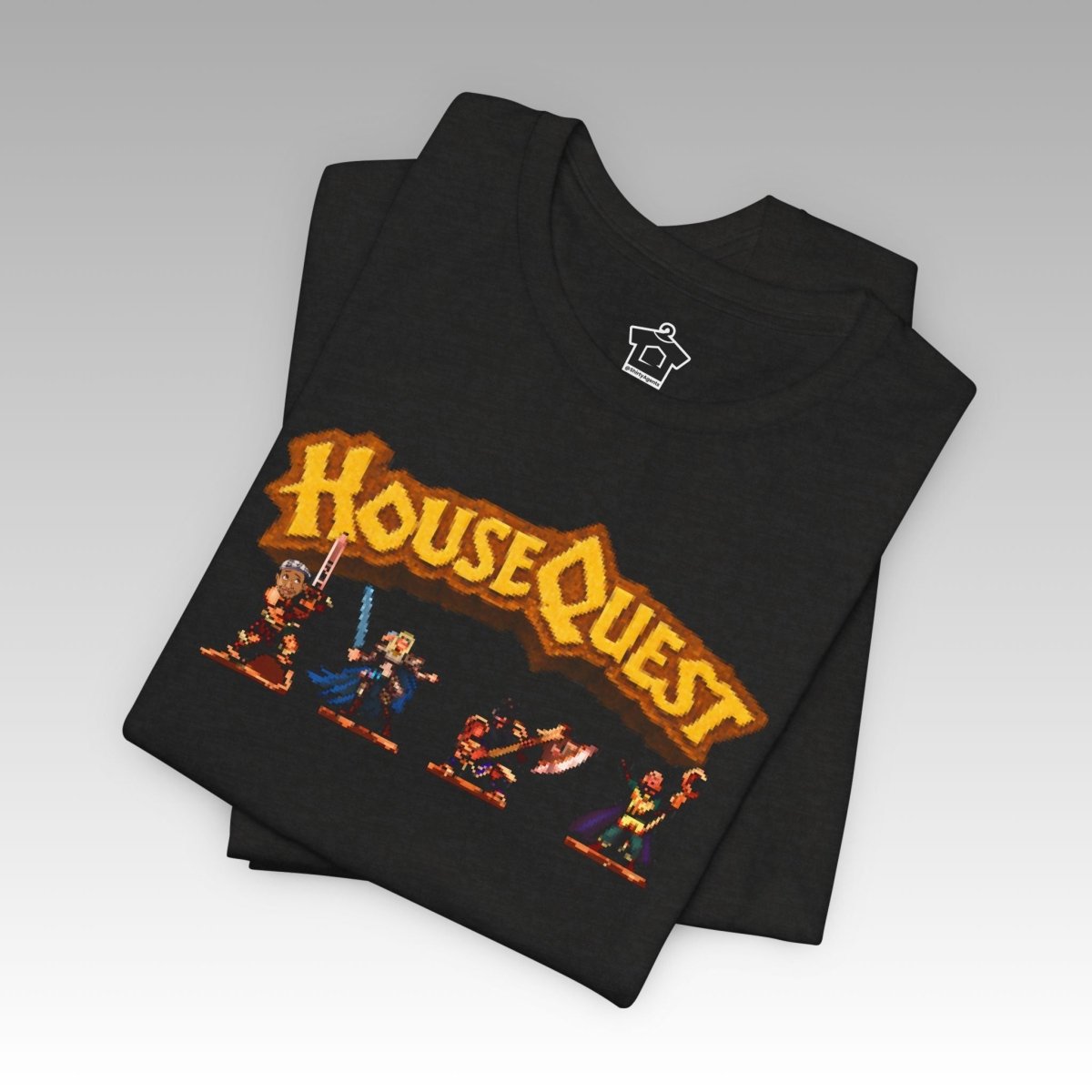 HouseQuest Tshirt Pixel | @ianofAustin - T-Shirt | ShirtyAgents