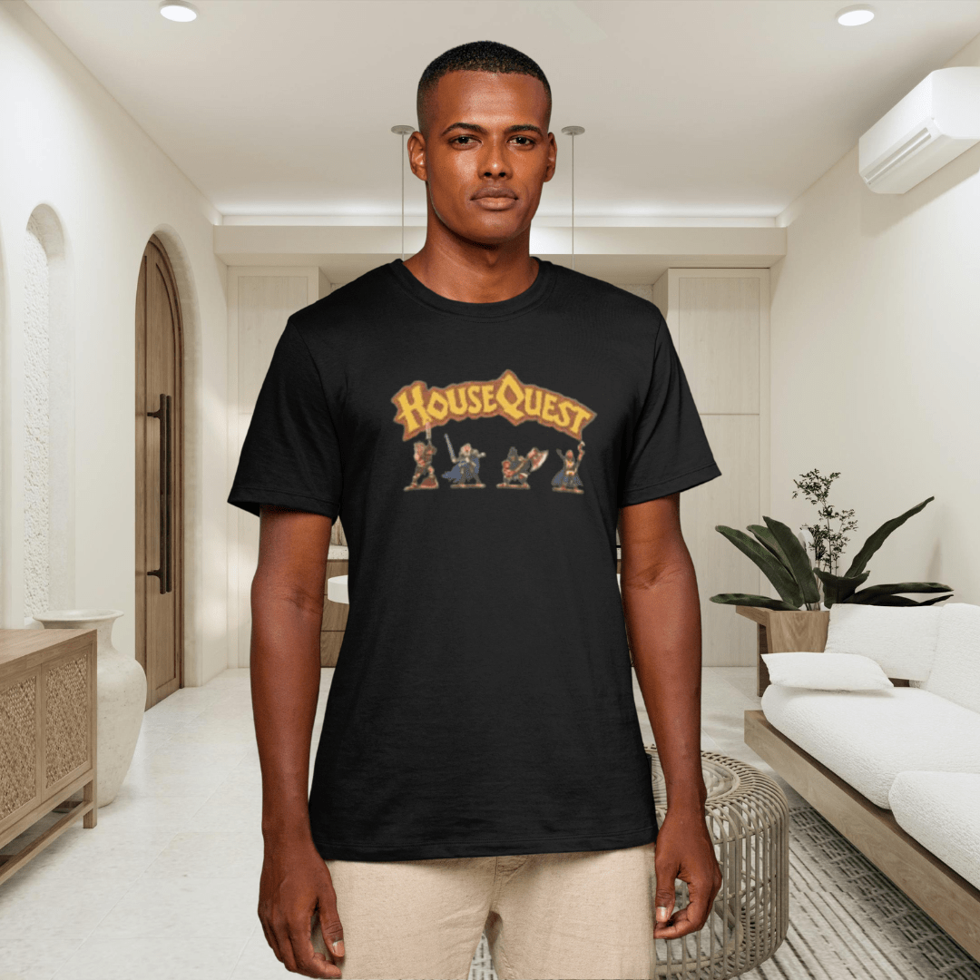 HouseQuest Tshirt Pixel | @ianofAustin - T-Shirt | ShirtyAgents