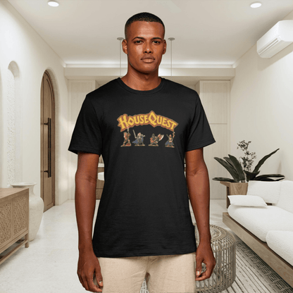 HouseQuest Tshirt Pixel | @ianofAustin - T-Shirt | ShirtyAgents