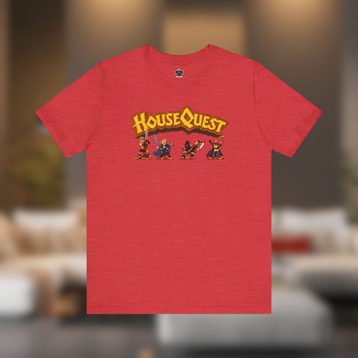 HouseQuest Tshirt Pixel | @ianofAustin - T-Shirt | ShirtyAgents